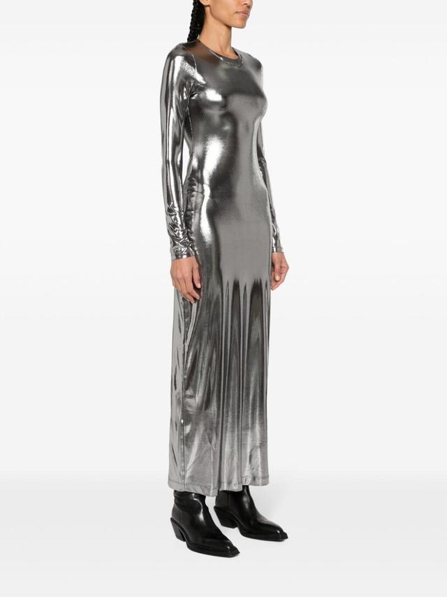 D-Mathi metallic maxi dress Product Image