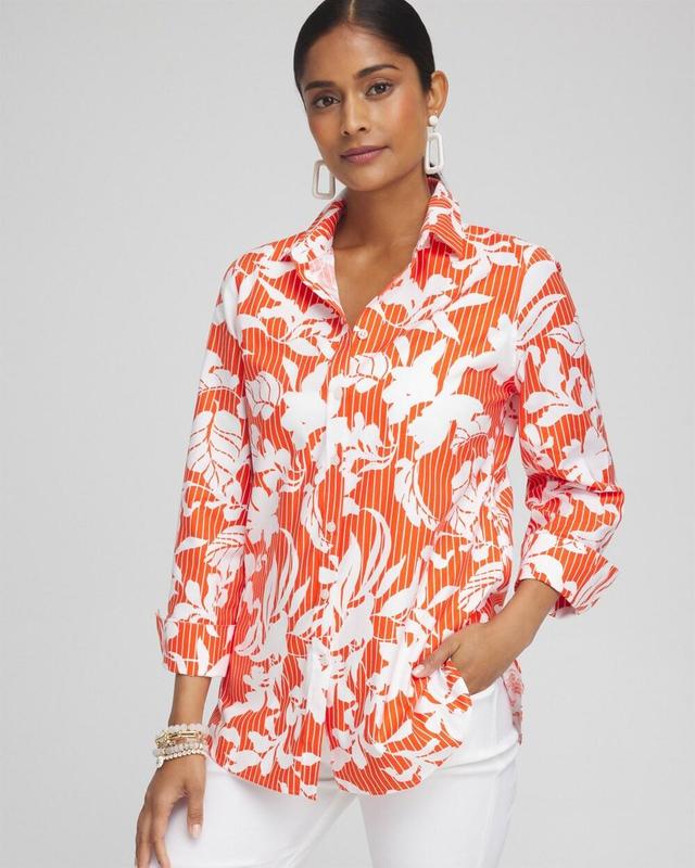 Women's No Iron Stretch Orchid Shirt Product Image