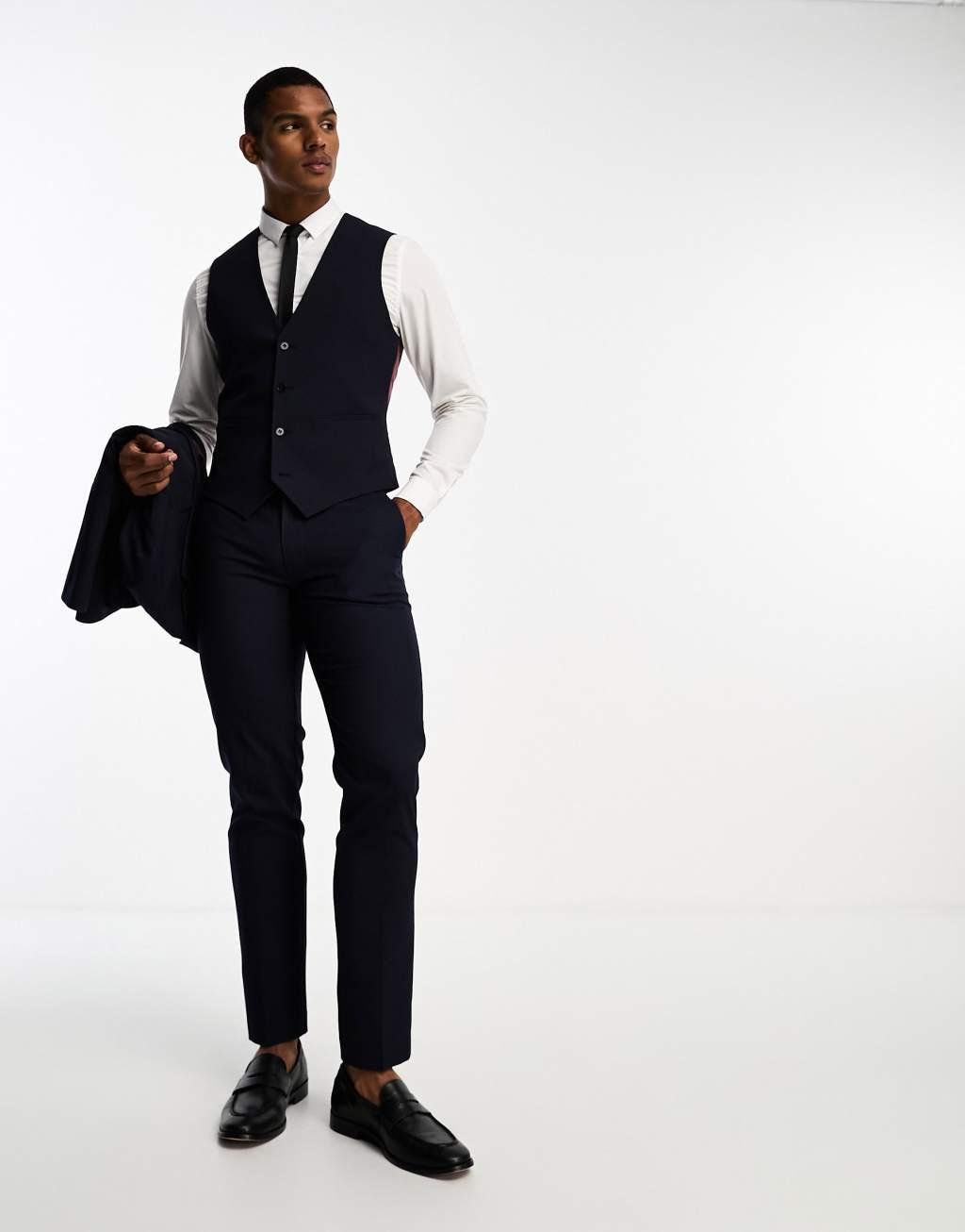 ASOS DESIGN slim suit pants Product Image