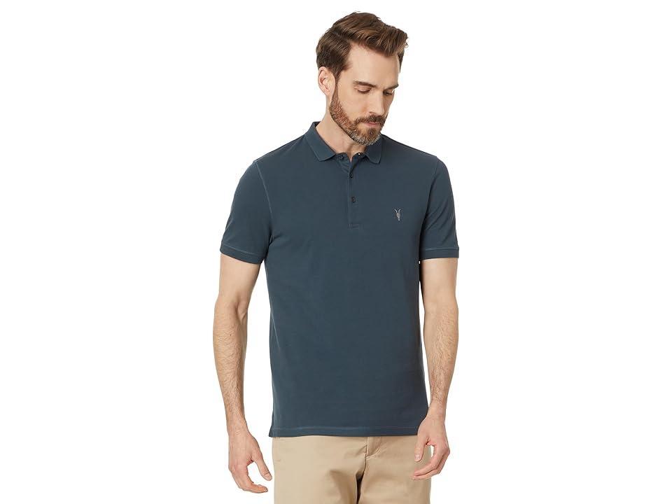 AllSaints Reform Short Sleeve Polo Men's Clothing Product Image