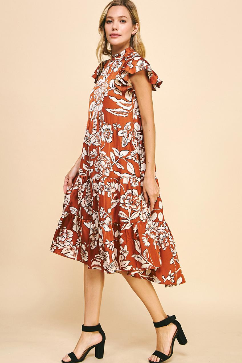 Flutter Sleeve Dress Product Image