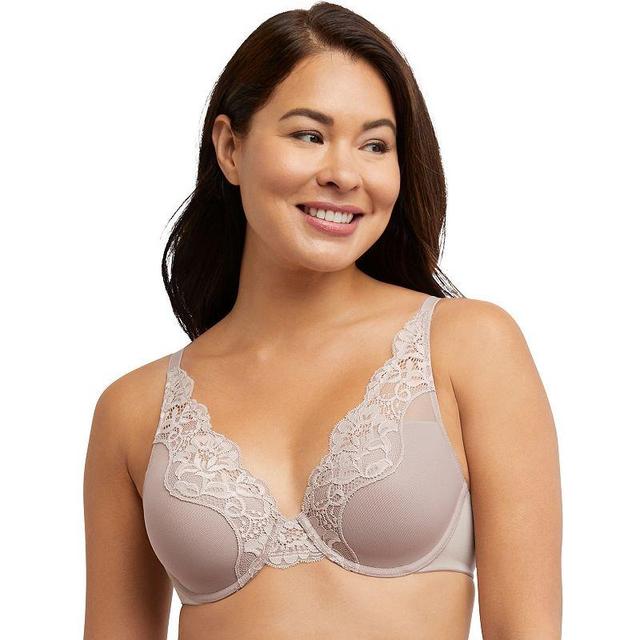 Bali One Smooth U Comfort Stretch Lace Underwire Bra DF0084, Womens Product Image