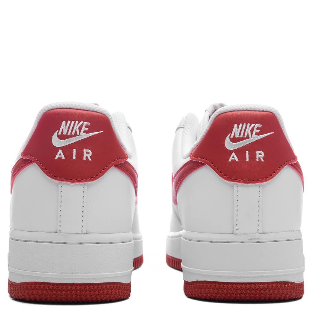 Air Force 1 '07 - White/Dragon Red/White Male Product Image