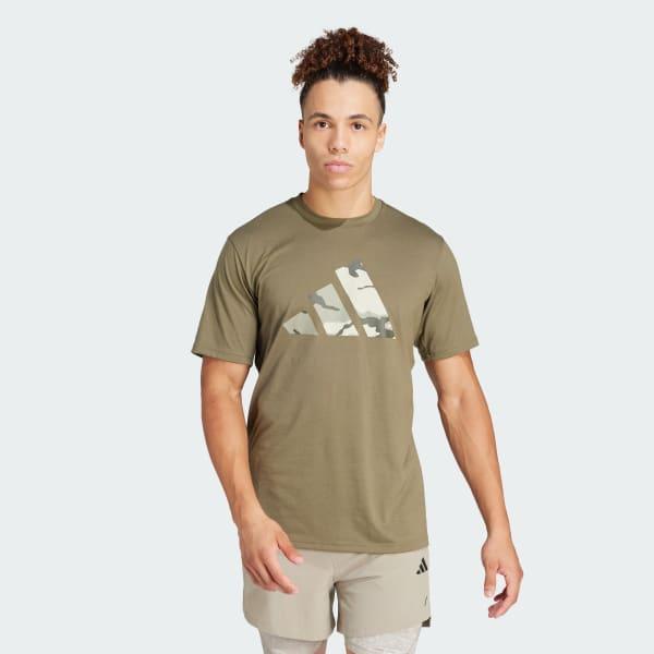 Train Essentials Seasonal Brand Love Camo Tee Product Image