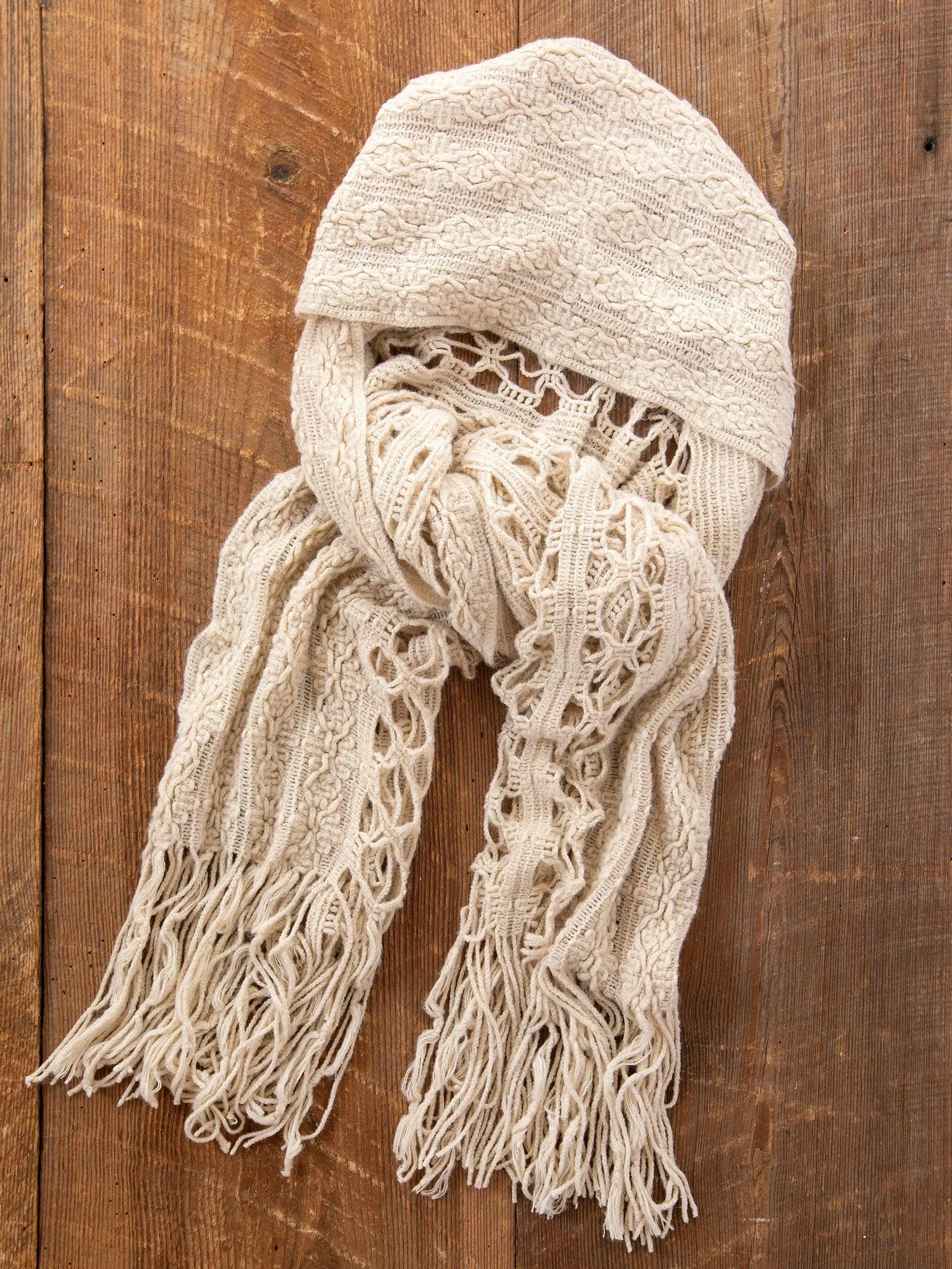 So Soft Hooded Scarf - Cream Product Image