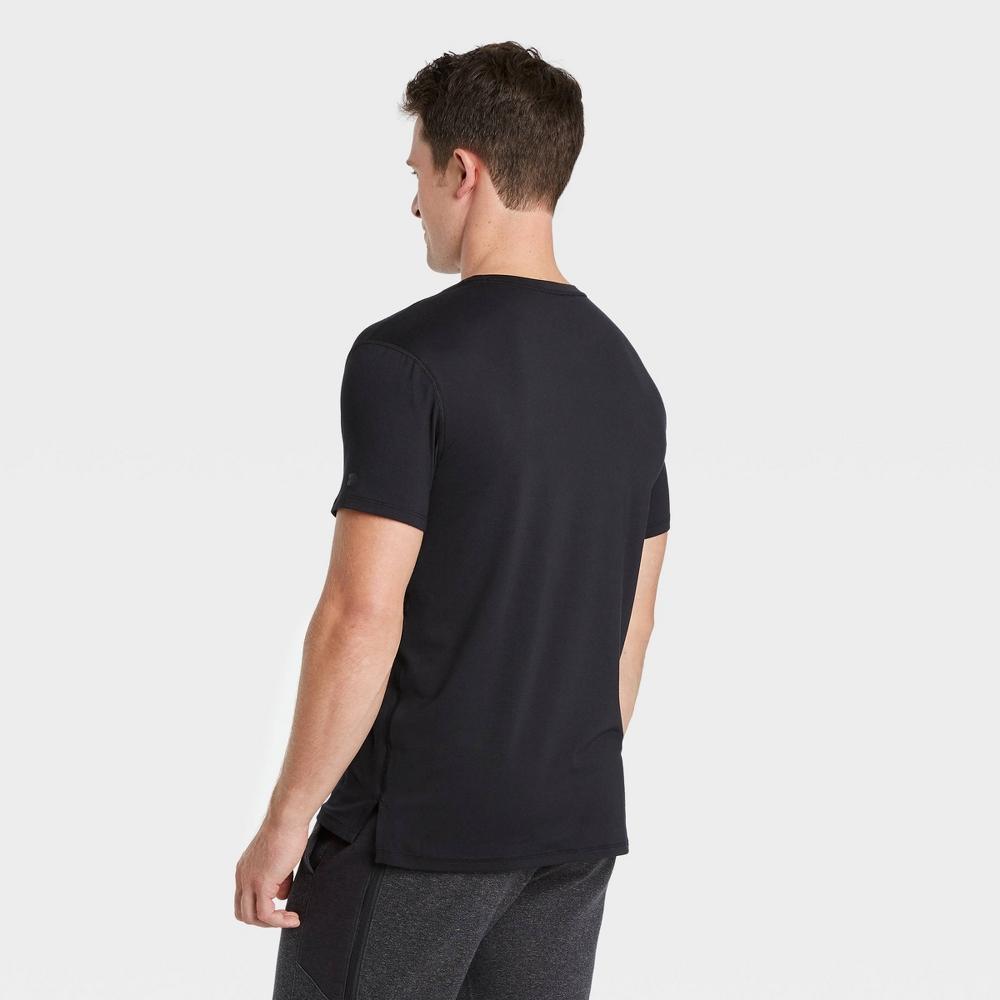 Mens Short Sleeve Performance T-Shirt - All In Motion Black XXL Product Image