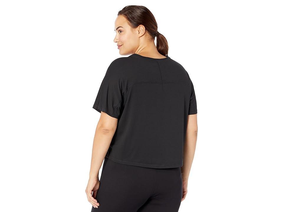 The North Face Plus Size Ea Dawndream Relaxed Short Sleeve (TNF ) Women's Clothing Product Image