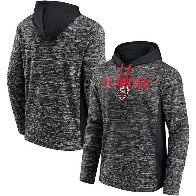 Mens Fanatics Branded Charcoal LAFC Shining Victory Space-Dye Pullover Hoodie Product Image