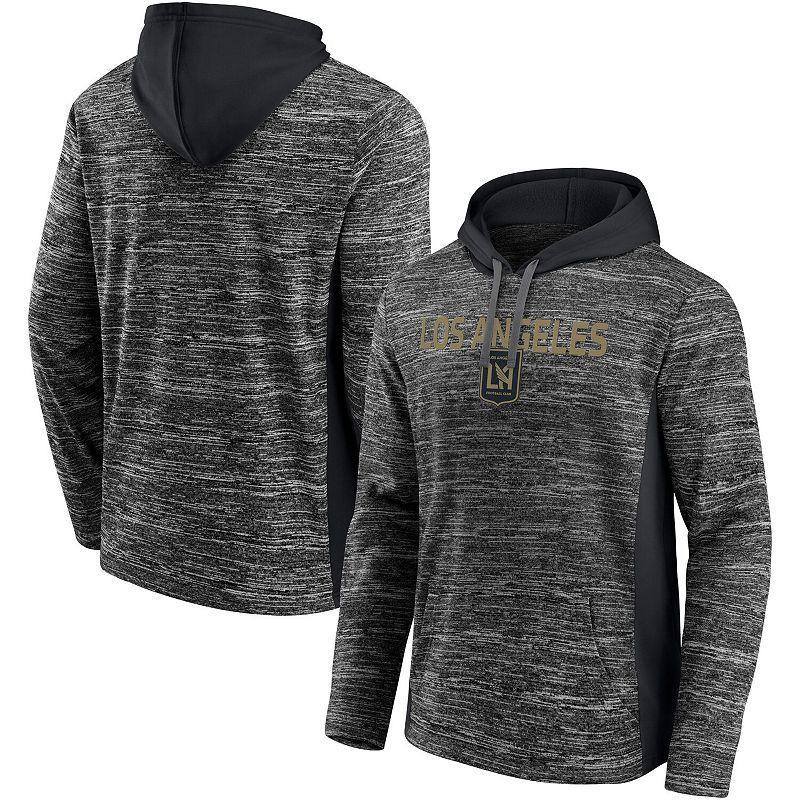 Mens Fanatics Branded Charcoal LAFC Shining Victory Space-Dye Pullover Hoodie Product Image