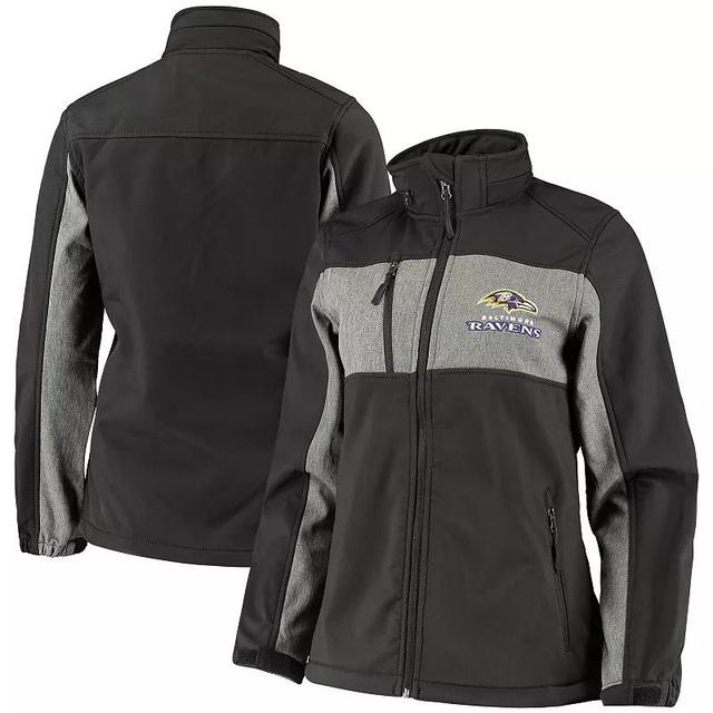 Womens Dunbrooke Baltimore Ravens Zephyr Softshell Full-Zip Jacket Product Image