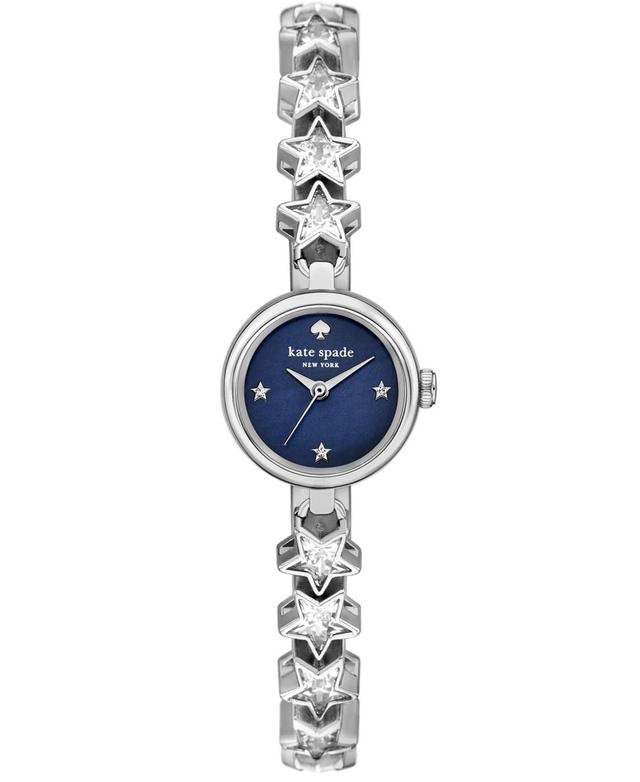 Kate Spade New York Womens Monroe Silver-tone Stainless Steel Star Bracelet Watch 20mm - Silver-tone Product Image