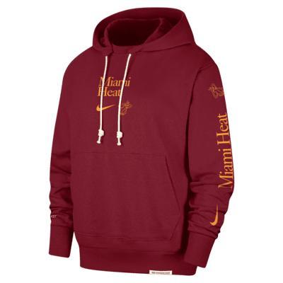 Miami Heat Standard Issue Courtside Nike Mens Dri-FIT NBA Hoodie Product Image