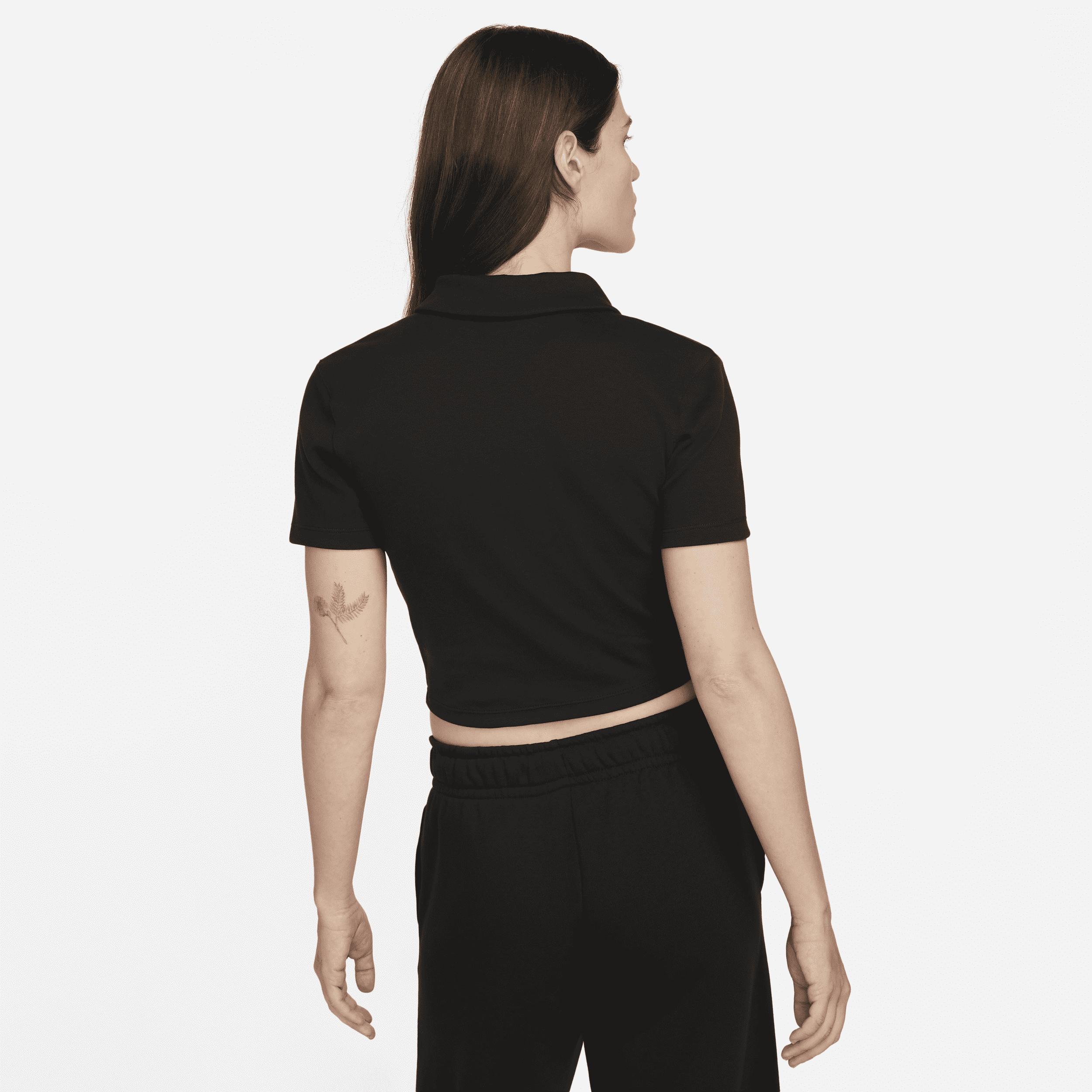 Women's Nike Sportswear Essential Short-Sleeve Polo Top Product Image