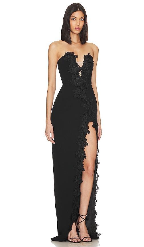 SAU LEE Florence Strapless Gown Product Image