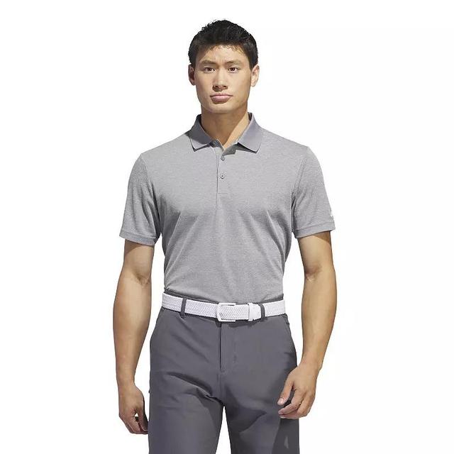 Mens adidas Adi Performance Heather Golf Polo Product Image