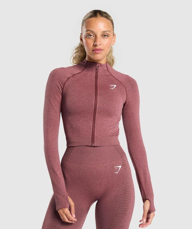 Vital Seamless Midi Zip Pullover Product Image