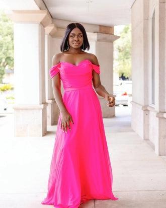 Angie Pink Dress Product Image