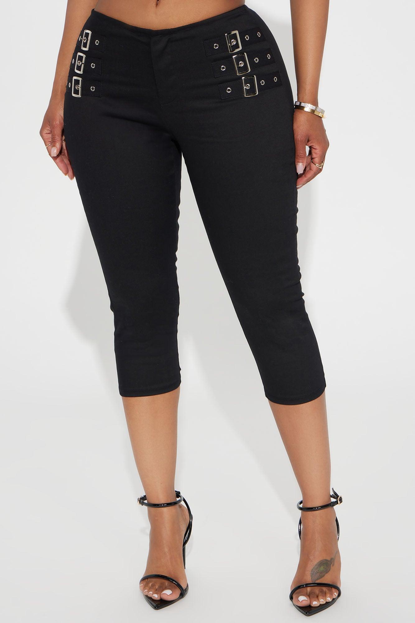 On My Commands Capri Pant - Black Product Image