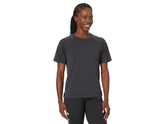 Arc'teryx Silene Short Sleeve Crew Heather) Women's Clothing Product Image