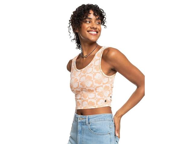 Roxy Good Keepsake Printed Top (Pale Dogwood Sun Clik) Women's Clothing Product Image