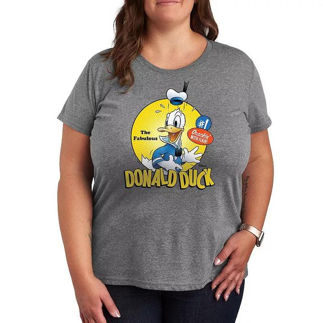 Disneys Donald Duck Plus Fabulous Graphic Tee, Womens Product Image