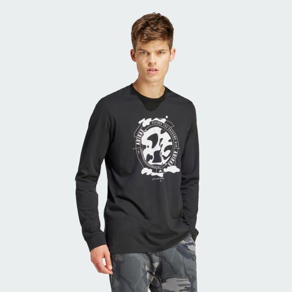 City Escape Town Camo Long Sleeve Graphic Tee Product Image