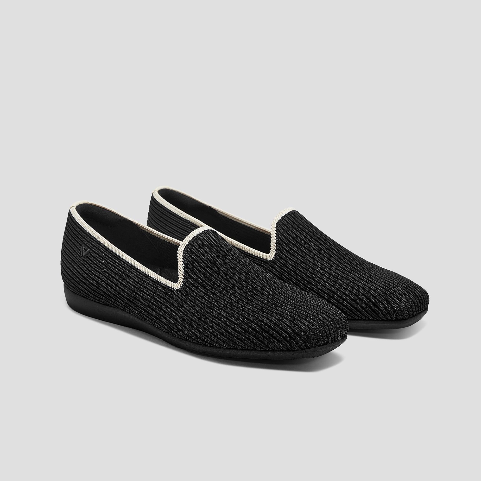 Water-Repellent Square-Toe Loafers (Samantha Walker) Product Image