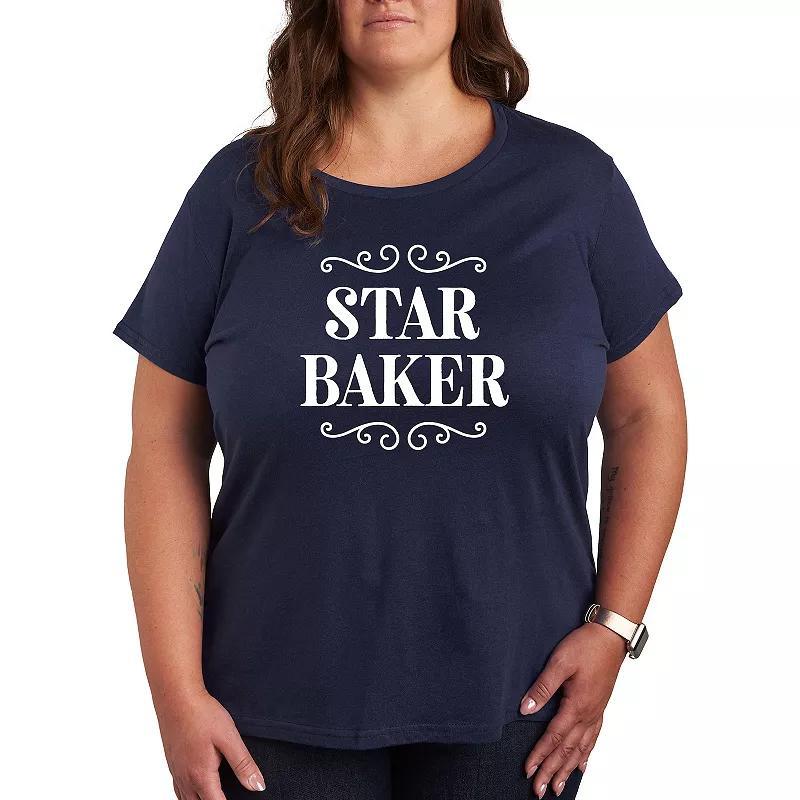 Plus Star Baker Graphic Tee, Womens Product Image