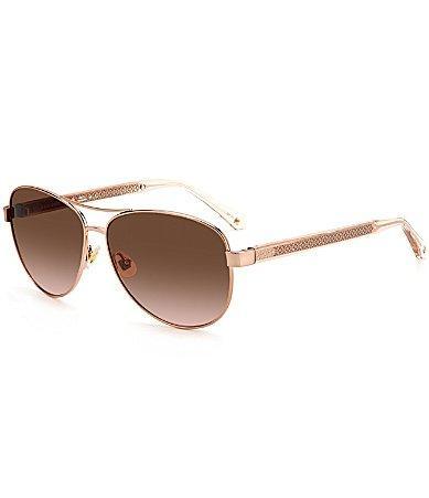 kate spade new york Fara 57mm Aviator Sunglasses Product Image