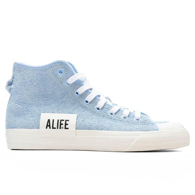 Adidas Originals x Alife Nizza Hi - Clear Sky/Off White Male Product Image