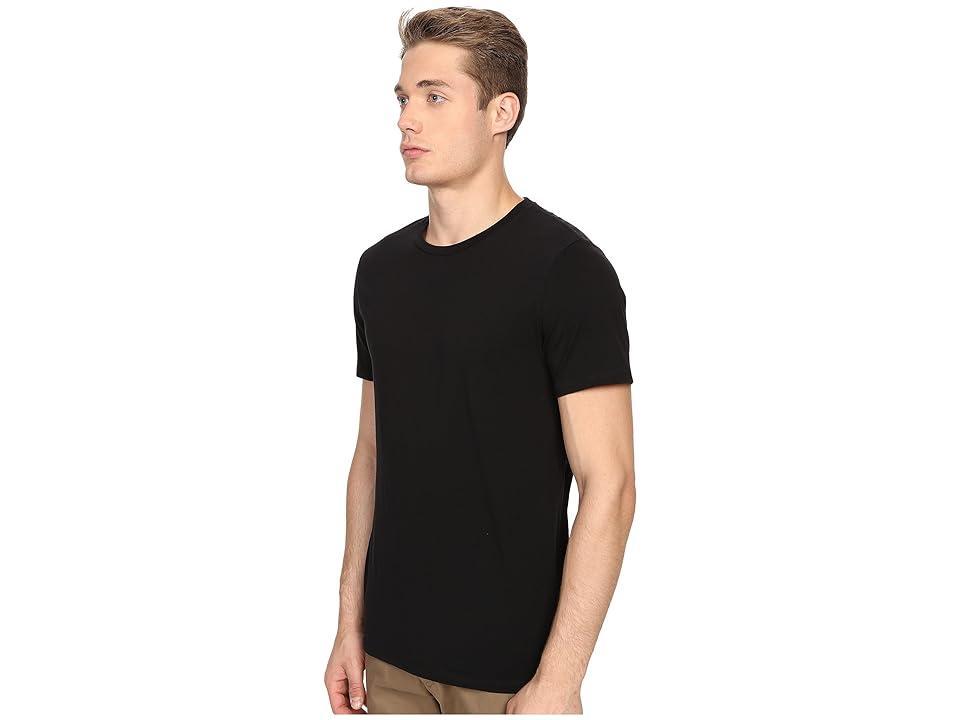 Vince Short Sleeve Pima Cotton Crew Neck Shirt Men's Short Sleeve Pullover Product Image