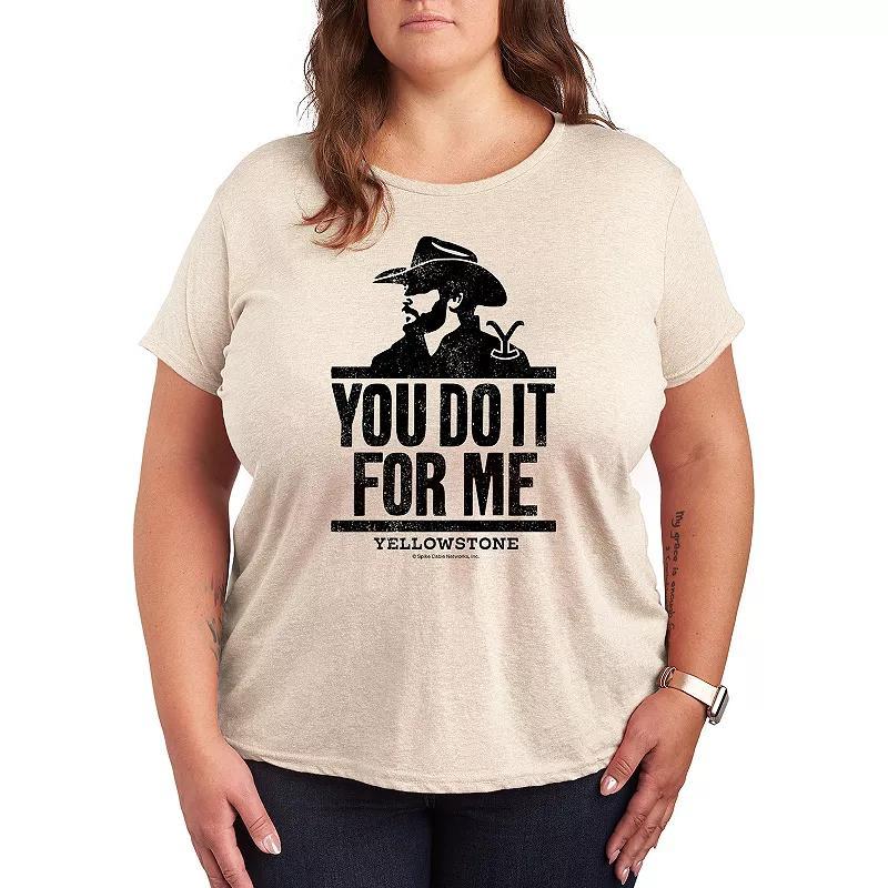 Plus Yellowstone You Do It For Me Graphic Tee, Womens Product Image