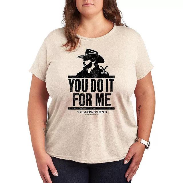 Plus Yellowstone You Do It For Me Graphic Tee, Womens Product Image