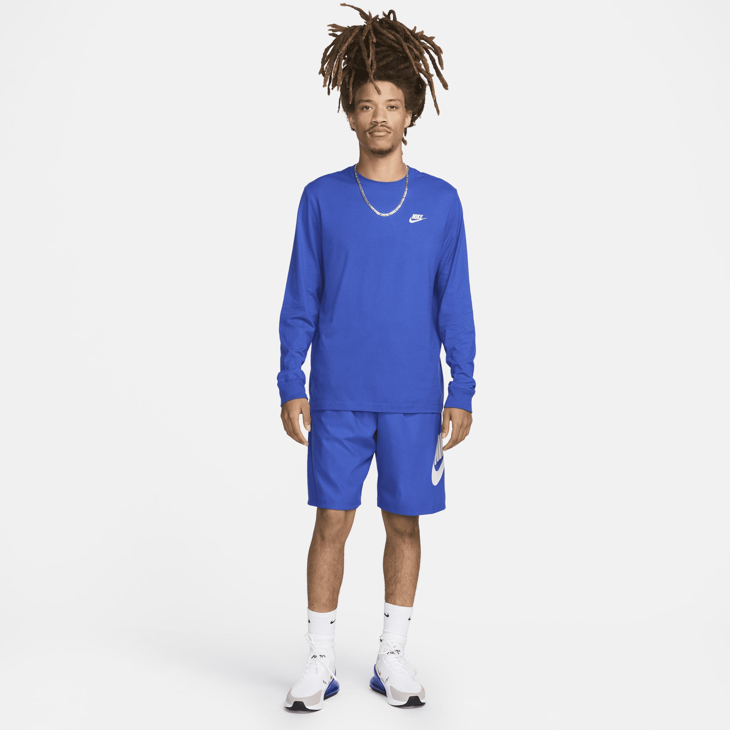 Men's Nike Sportswear Club Long-Sleeve T-Shirt Product Image