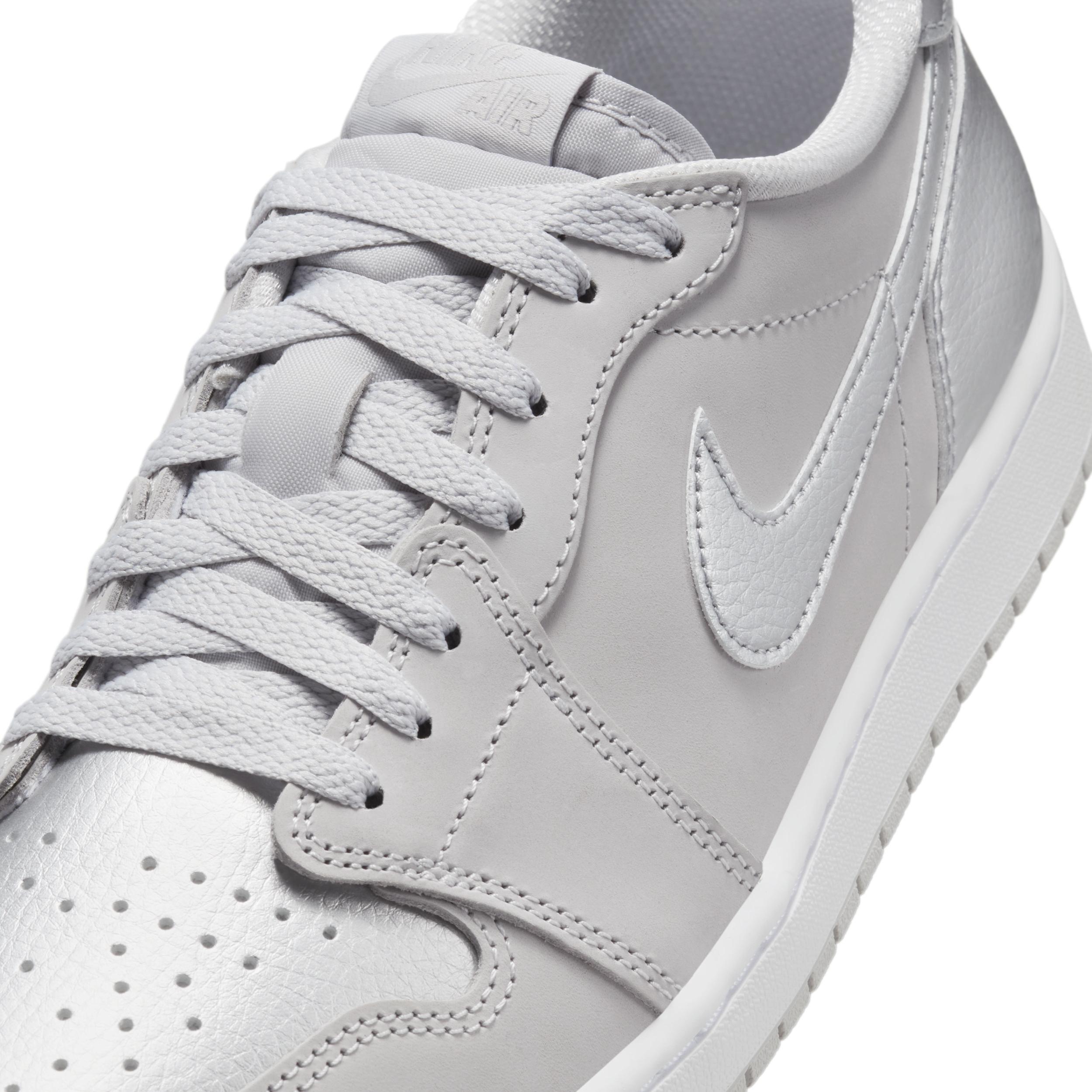 Men's Air Jordan 1 Low OG "Silver" Shoes Product Image