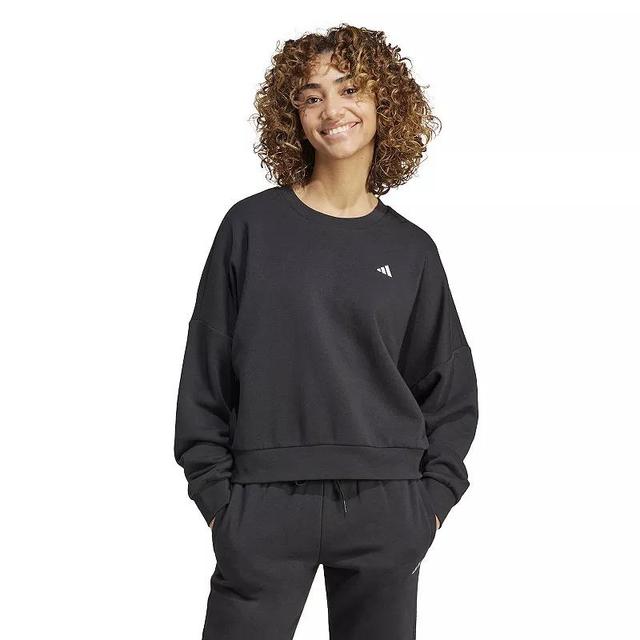 Womens adidas Essentials Feel Cozy Sportswear Sweatshirt Product Image