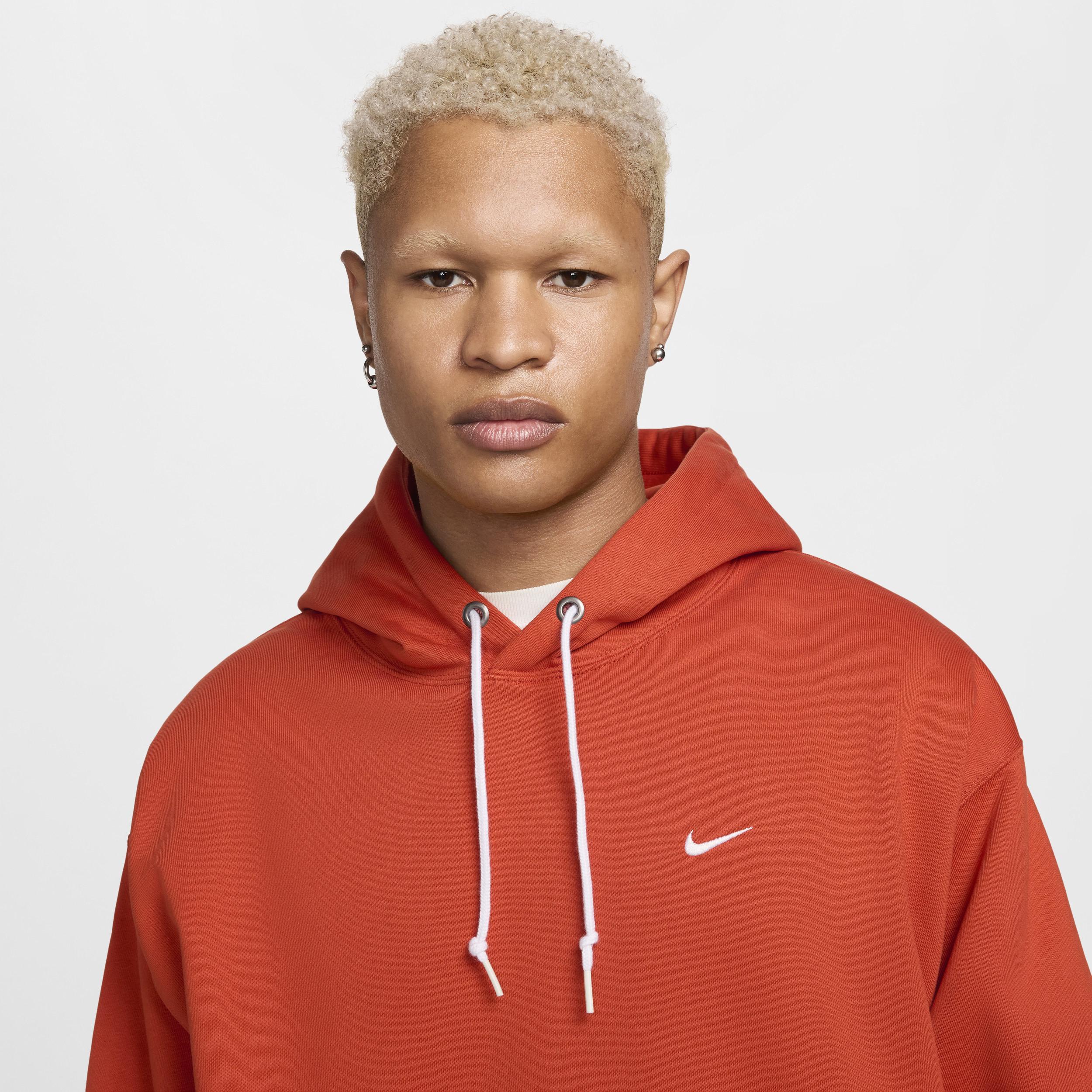 Nike Men's Solo Swoosh Fleece Pullover Hoodie Product Image