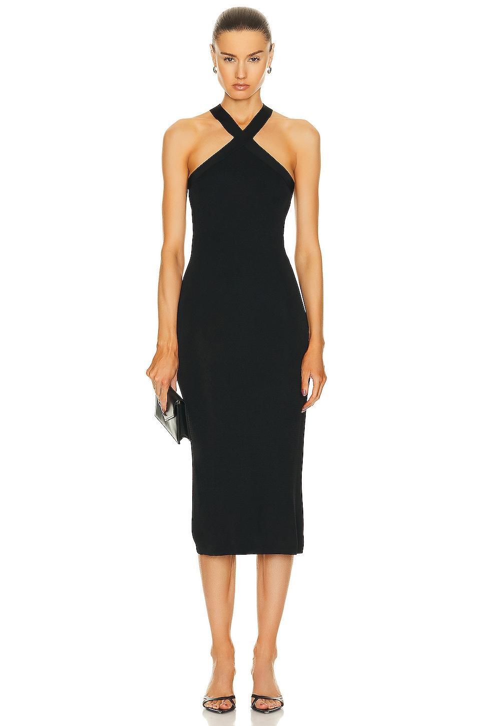 NILI LOTAN Modena Dress Black. (also in ). Product Image