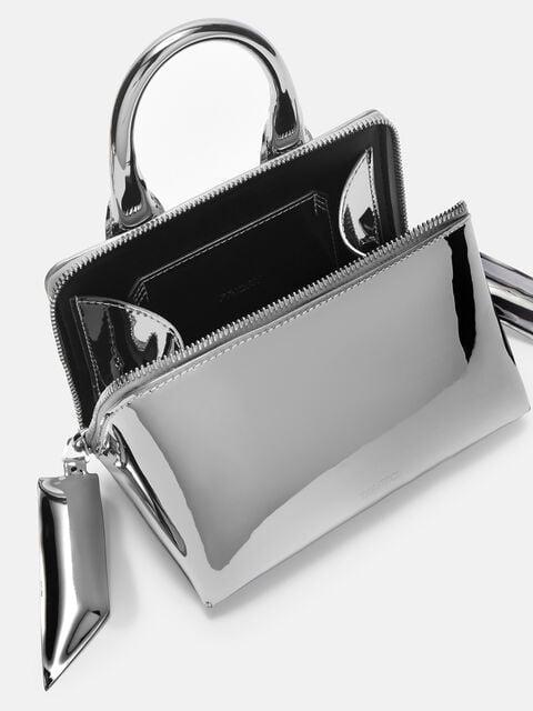 ''Friday'' silver mini bag Product Image