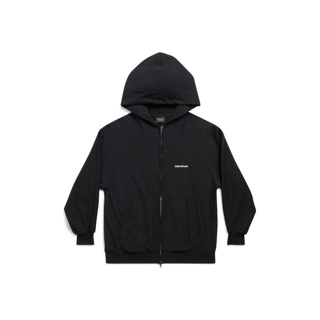 Mirror Balenciaga Zip-up Hoodie Small Fit in Black Product Image