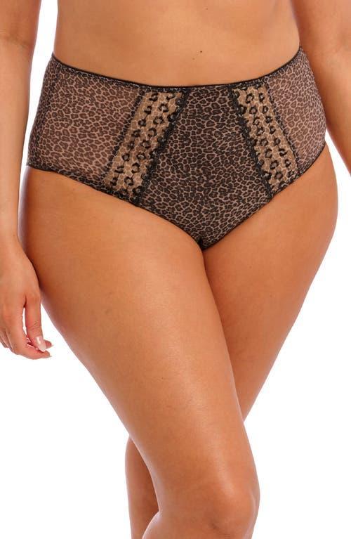 Elomi Matilda Leopard Print Full Brief Panty Product Image