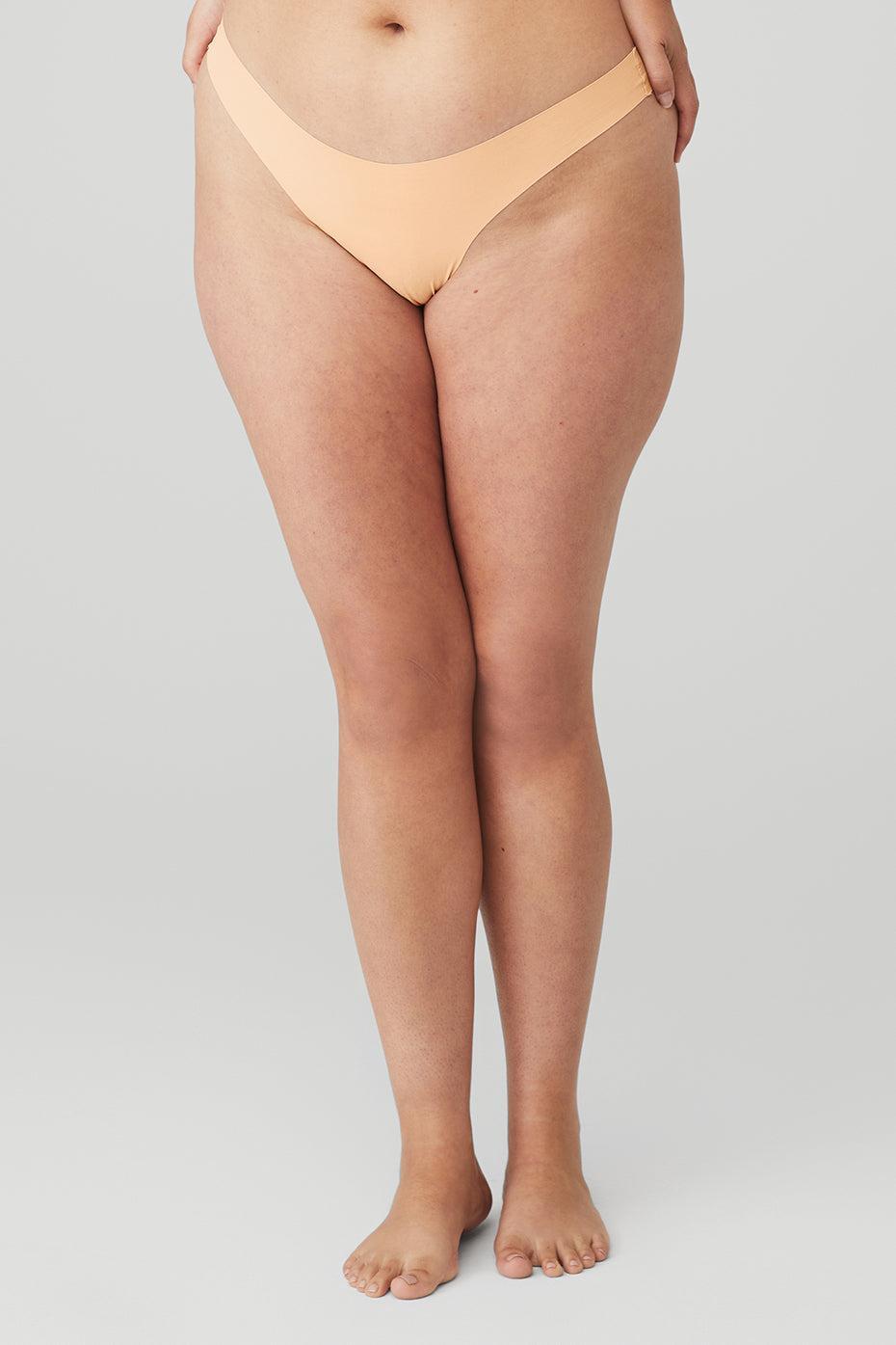 Airbrush Invisible Thong - Champagne Female Product Image