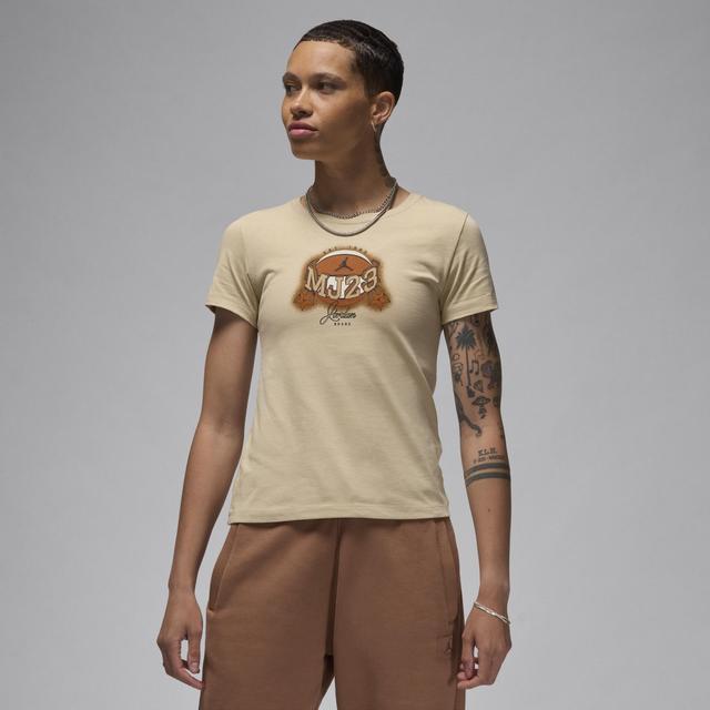 Womens Jordan Essential Slim T-Shirt Product Image