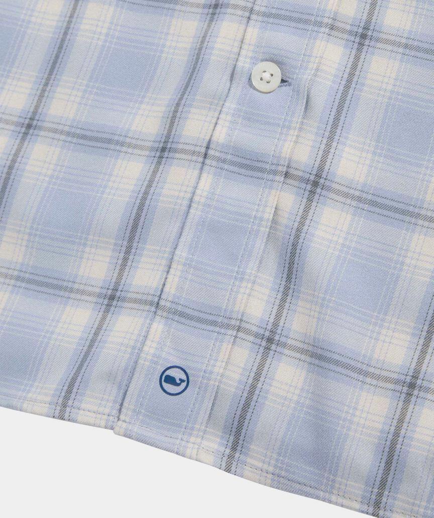 On-The-Go Brushed Twill Plaid Shirt Product Image