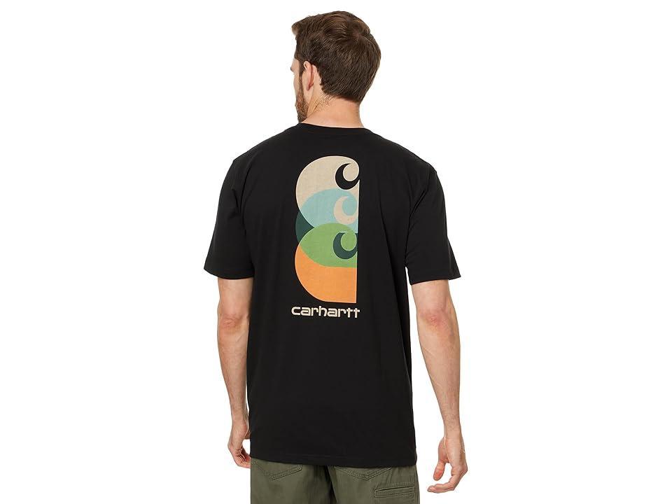 Carhartt Relaxed Fit Lightweight Pocket Short-Sleeve C Graphic T-Shirt Men's Short Sleeve Knit Product Image