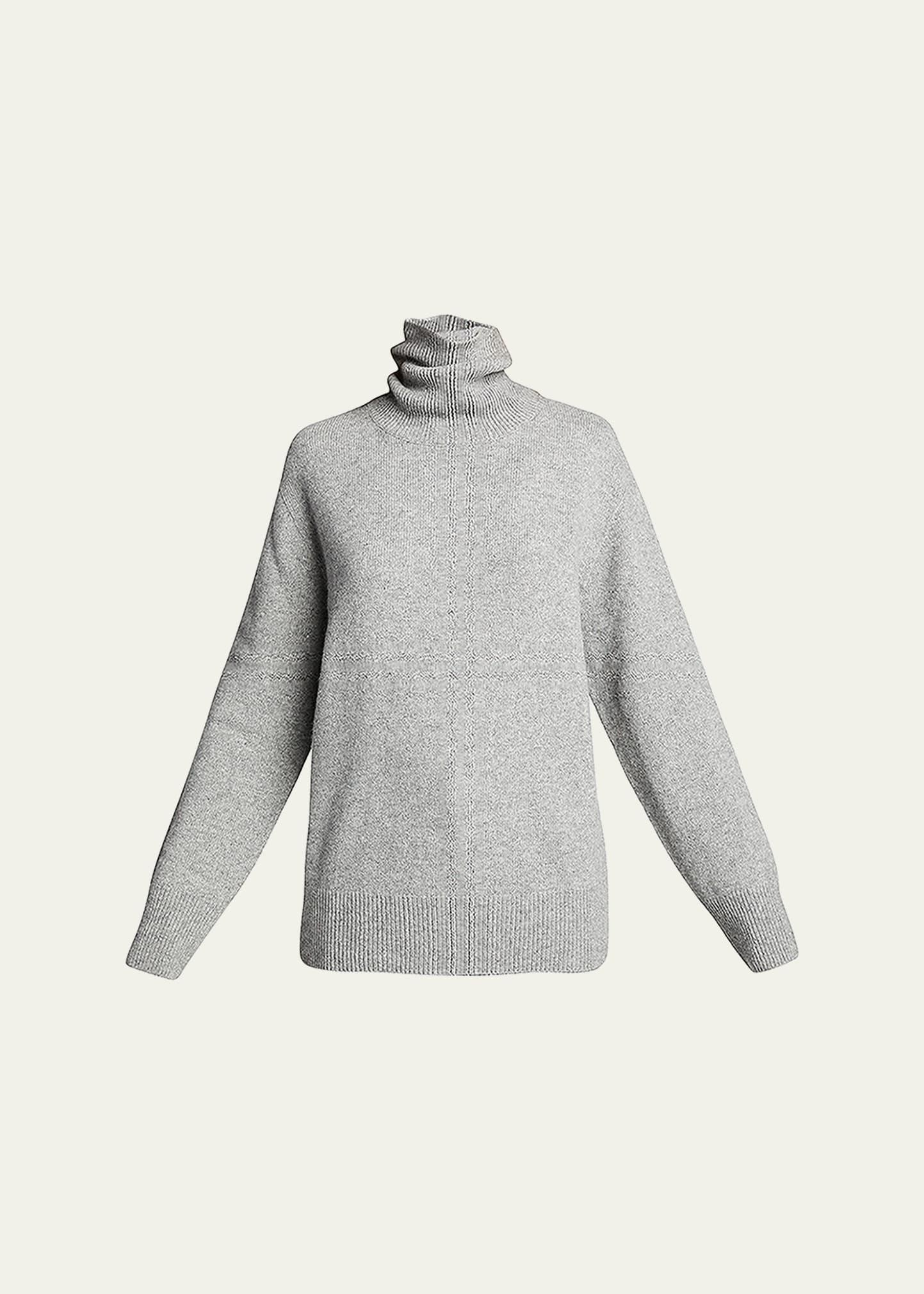 Stepny Wool-Cashmere Turtleneck Top Product Image