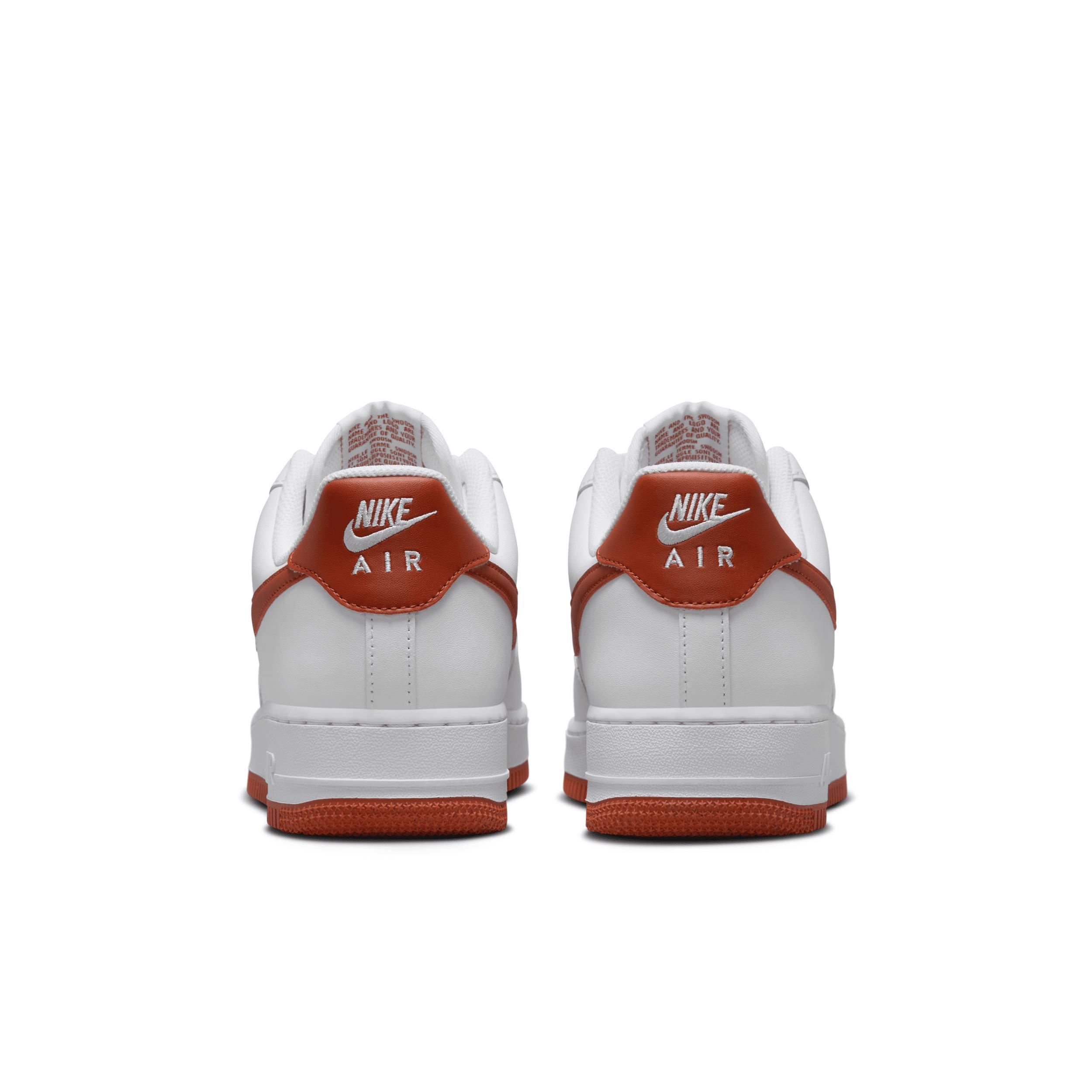 Nike Mens Nike Air Force 1 Low 07 - Mens Shoes White/Red/White Product Image