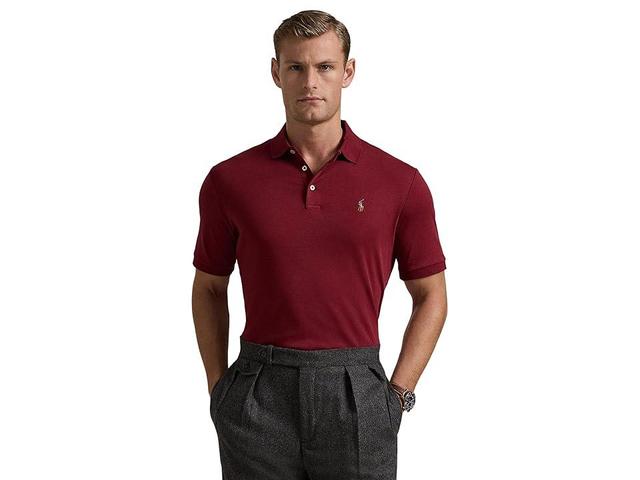 Polo Ralph Lauren Classic Fit Soft Cotton Polo Shirt Carpet) Men's Clothing Product Image