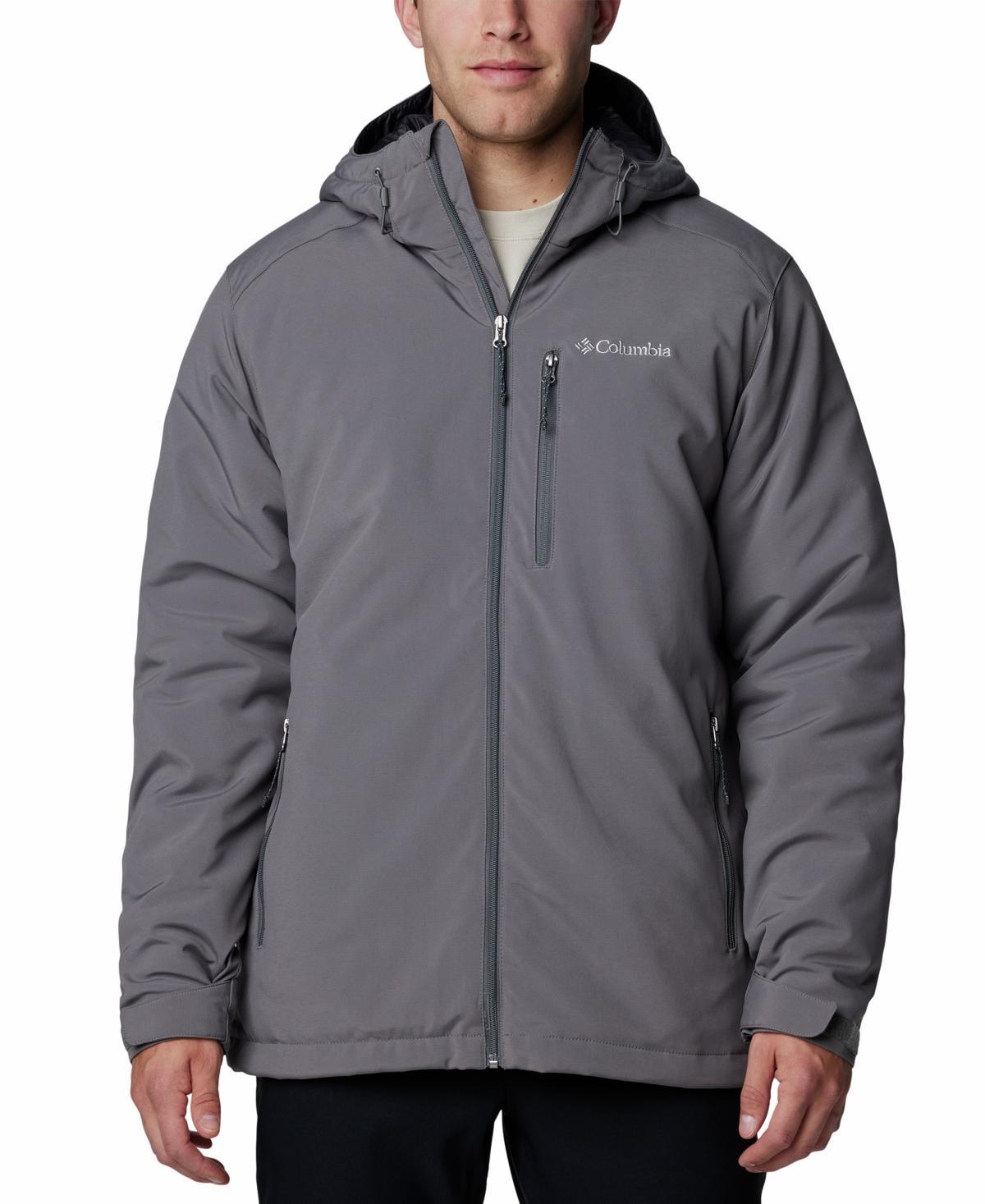 Mens Columbia Gate Racer II Midweight Hooded Soft Shell Jacket Product Image