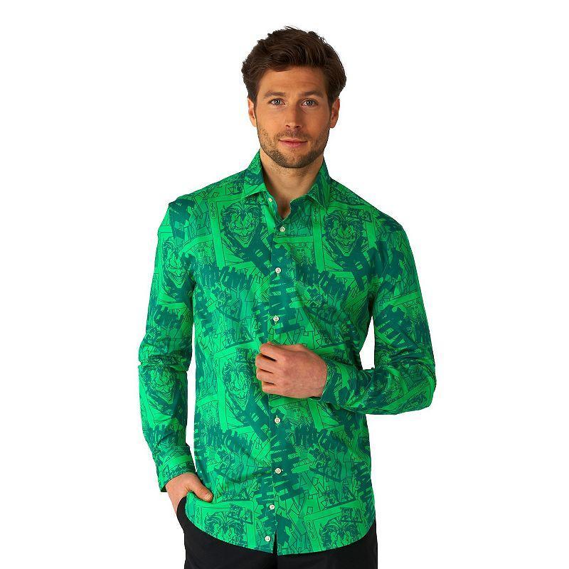 OppoSuits The Joker Stretch Button-Up Shirt Product Image